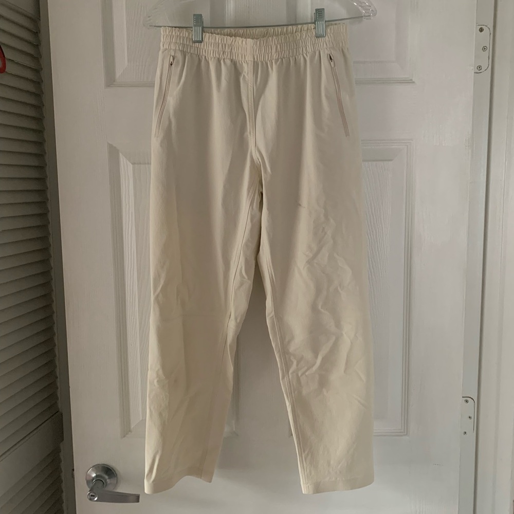 Outdoor Voices Women's Cream Track Pants